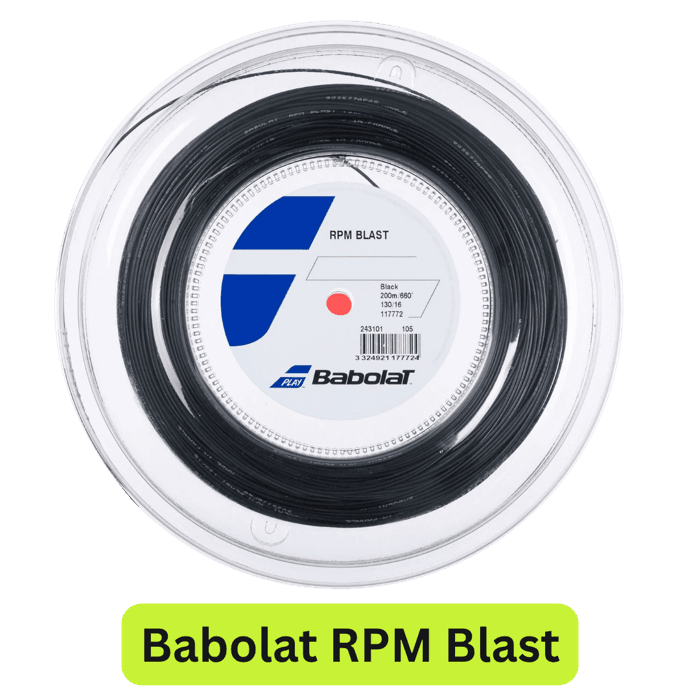 Babolat RPM Blast tennis string available at Bruno Restrings