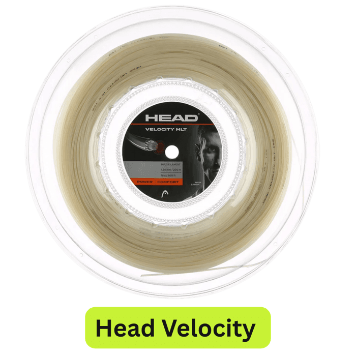 Head Velocity MLT tennis string available at Bruno Restrings