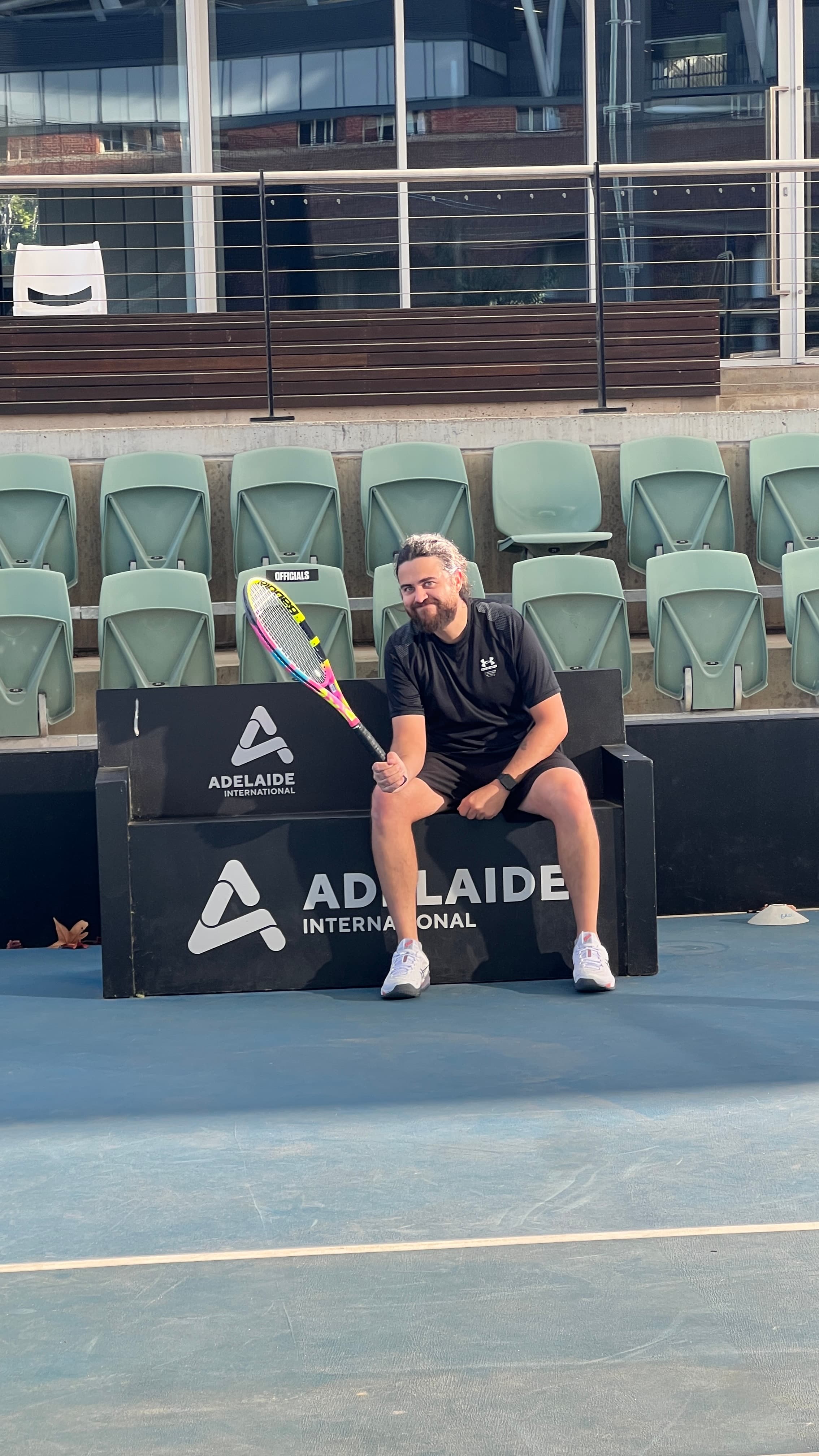 Bruno at Adelaide International